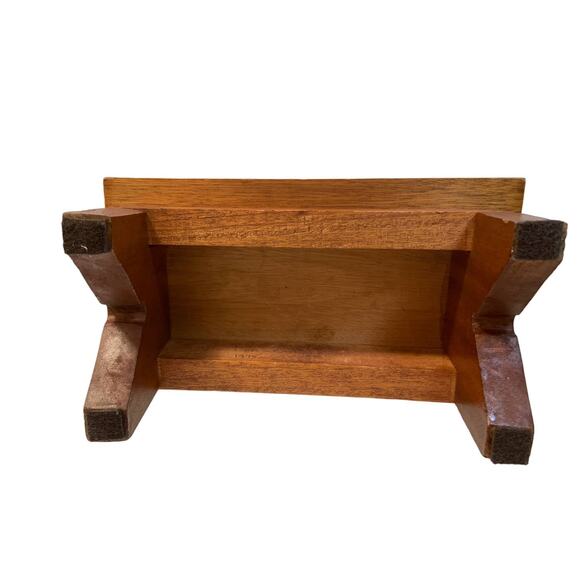 Vintage 1975 Handmade heavy Stool Signed Dik Bergman - Picture 5 of 10